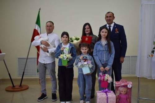 Тукай районының 50 еллык юбилеенда 50нче бала туды