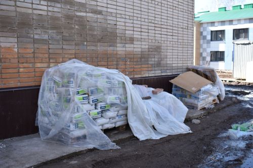 Новотроицкое урта мәктәбендә капиталь ремонт барышы