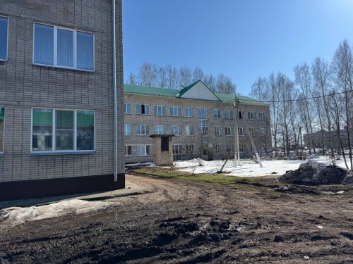 Новотроицкое урта мәктәбендә капиталь ремонт барышы