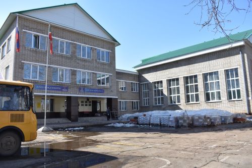Новотроицкое урта мәктәбендә капиталь ремонт барышы