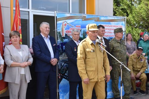 Айбулат Якуповка мемориаль такта ачуга багышланган митинг