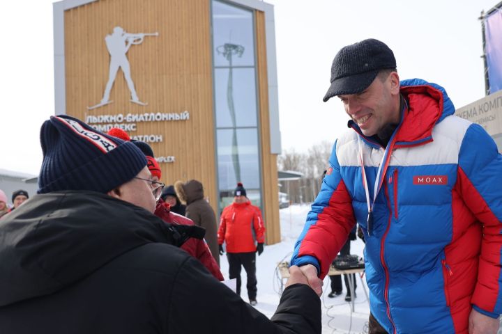 Председатель Тукаевского суда взял «серебро» на лыжных гонках