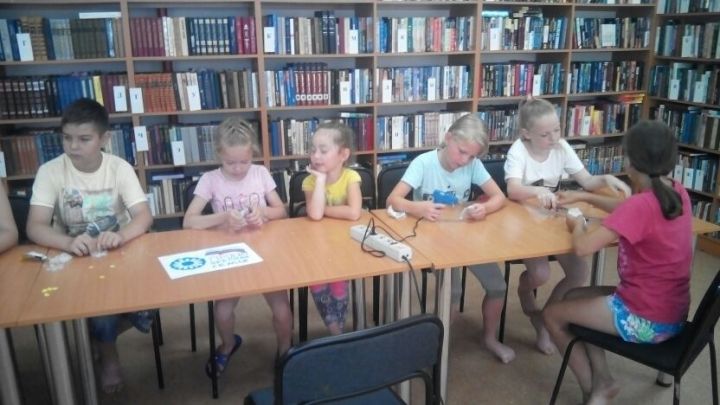 В Татарстанской сельской библиотеке прошел мастер класс