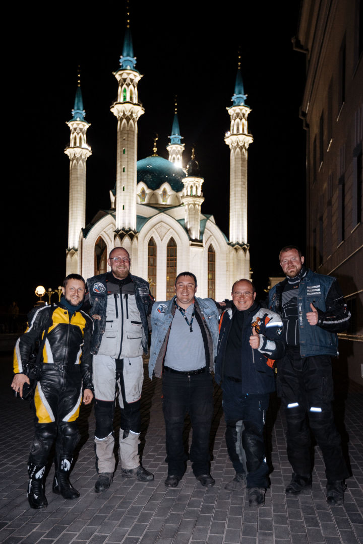 Казань посетили участники мотопробега