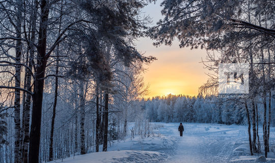 В Татарстане похолодает до 34 градусов мороза