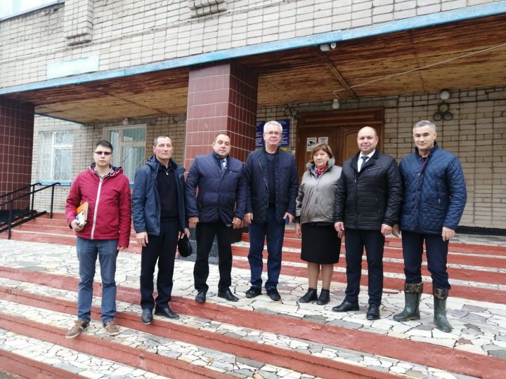 В Тукаевском районе побывал первый заместитель министра образования и науки РТ Андрей Поминов