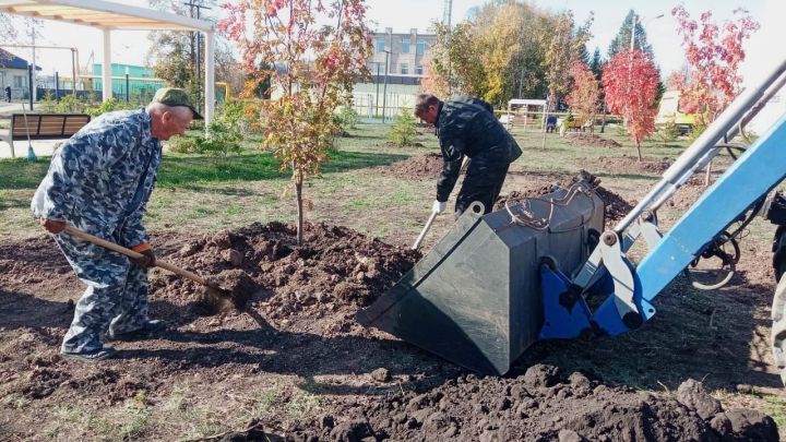 В Князевском сельском поселении прошла экологическая акция по благоустройству территории парка культуры и отдыха