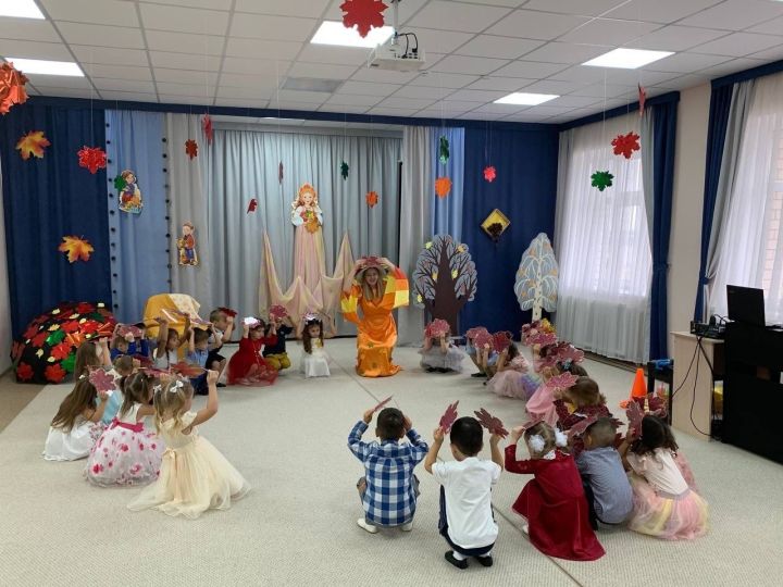 Традиционно, в октябре, в детском саду «Тургай» проходят осенние праздники