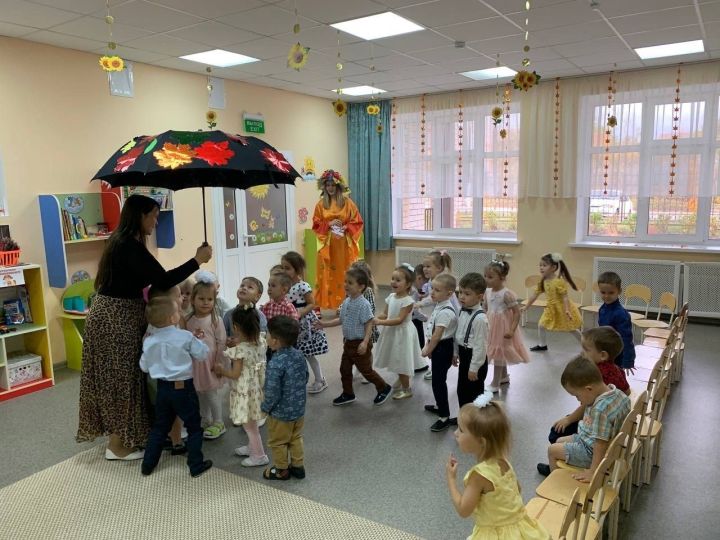 Традиционно, в октябре, в детском саду «Тургай» проходят осенние праздники