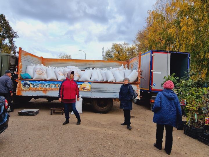 Прошла осенняя ярмарка в поселке Татарстан