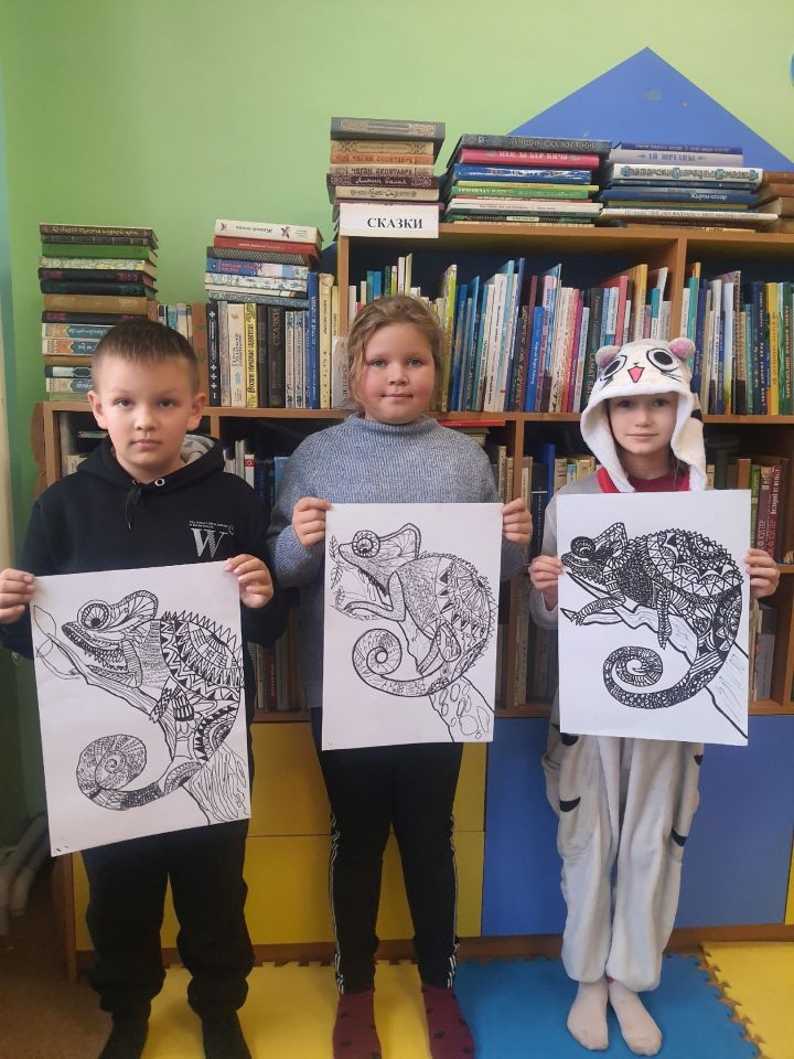 Волшебство творчества: семинар «читай и рисуй» в Татарстанской сельской библиотеке