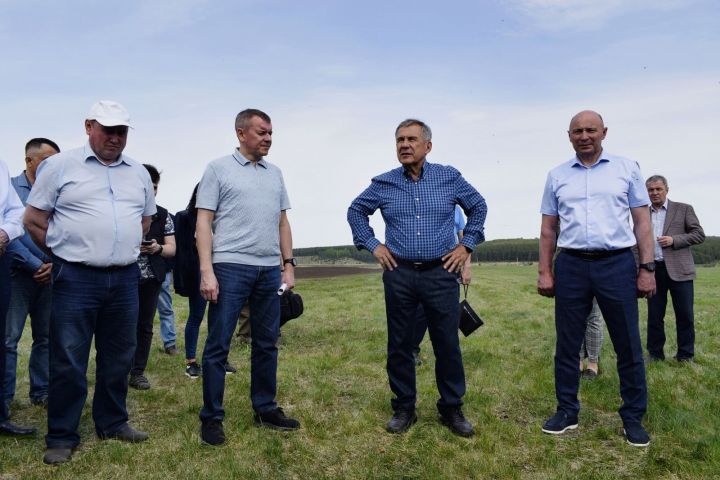Татарстан Рәисе районыбызга килде