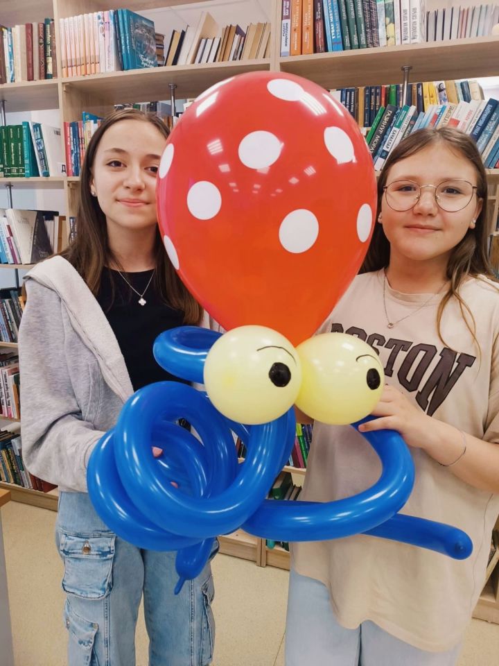 В Новопоселковской СБ прошёл мастер-класс «Забавный осьминог»