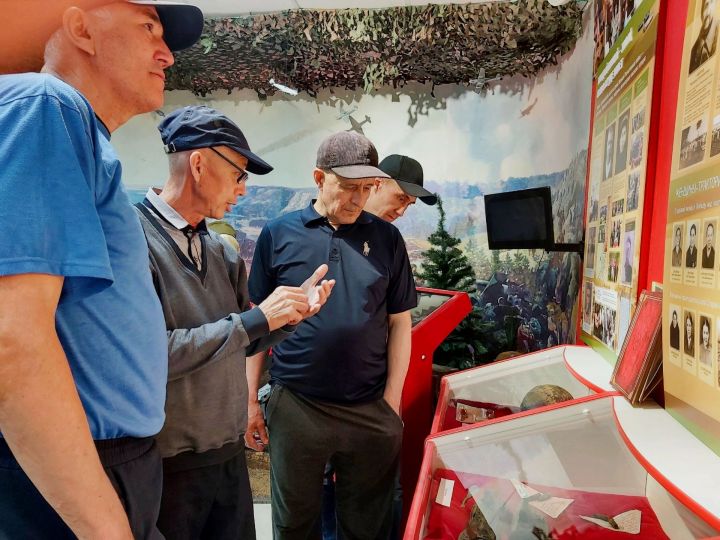 В преддверии праздника 9 Мая музей боевой славы «Гиндукуш» посетили ветераны афганской войны