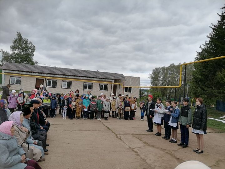 8 мая в селе Калмаш прошёл митинг, посвящённый 78-годовщине Победы в ВОВ