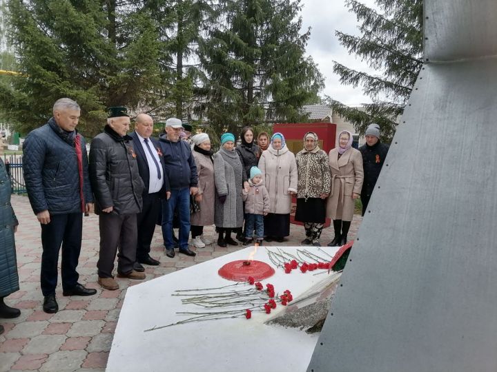 8 мая в селе Калмаш прошёл митинг, посвящённый 78-годовщине Победы в ВОВ