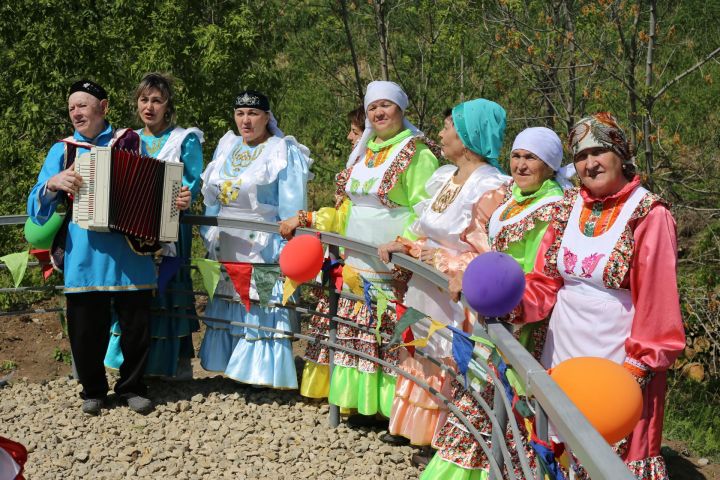 1 июня в селе Кузкеево состоялось торжественное открытие родника