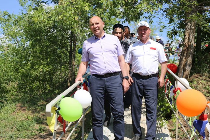 1 июня в селе Кузкеево состоялось торжественное открытие родника