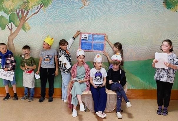 Пришкольный лагерь «Летние выкрутасы» приняли участие в орфографическом конкурсе А.С. Пушкина