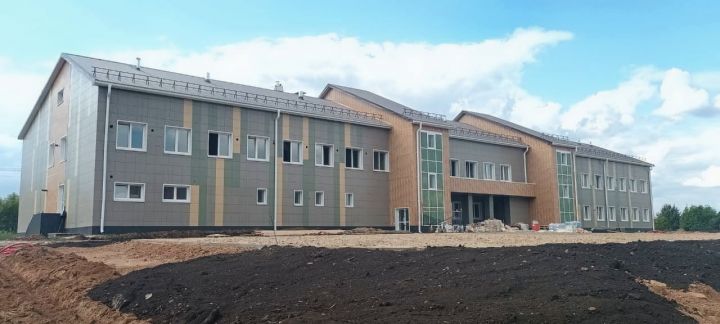 Строительство школы в селе Шильнебаш ведется в рамках национального проекта «Образование»