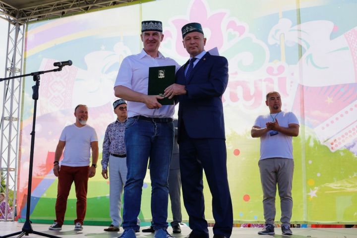 Команда Тукаевского муниципального района приняла участие в организации национального праздника «Сабантуй» в городе Тюмень