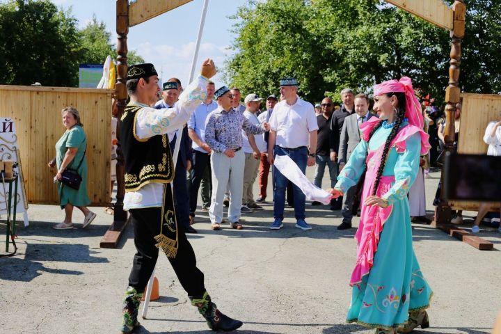 Команда Тукаевского муниципального района приняла участие в организации национального праздника «Сабантуй» в городе Тюмень