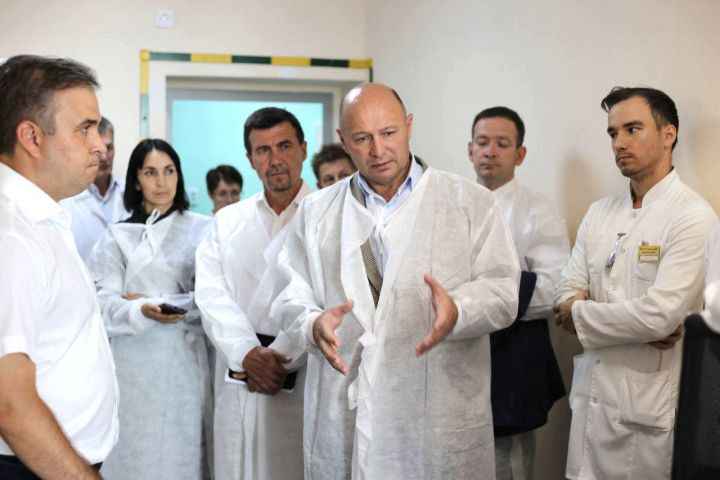 Сегодня Министр здравоохранения РТ Марсель Миннуллин посетил Центральный объект здравоохранения Тукаевского района