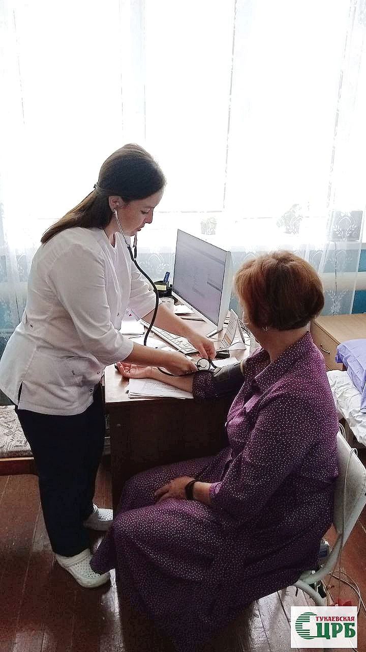 Продолжается профилактический, медицинский осмотр в рамках выездной диспансеризации в ФАПах сельских поселений Тукаевского района