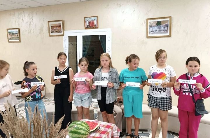 В Мелекесском сельском доме культуры прошло весёлое мероприятие для детей - «Арбузник»