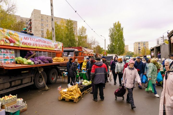 На первой осенней сельхозярмарке казанцы купили продукции на 54 млн рублей