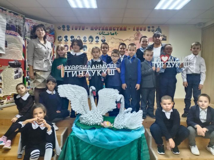 Музей боевой славы «Гиндукуш» посетили учащиеся Староабдуловской школы