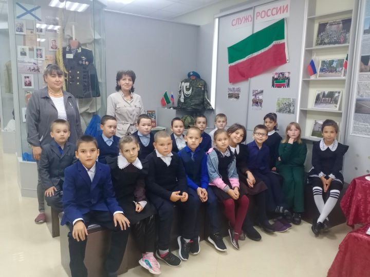 Музей боевой славы «Гиндукуш» посетили учащиеся Староабдуловской школы