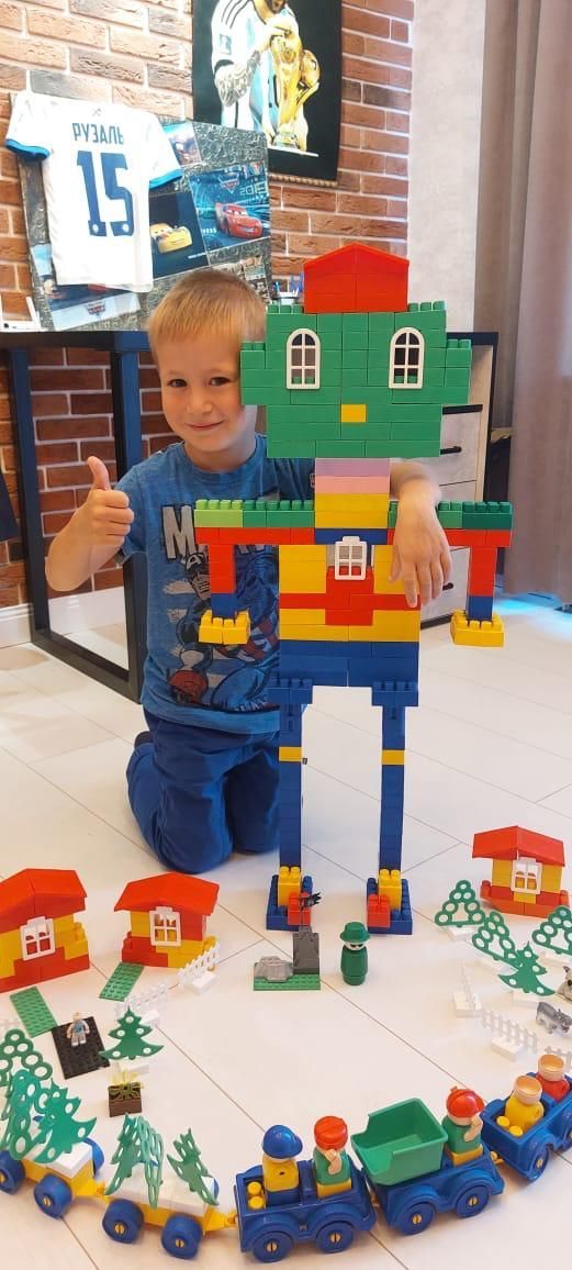Творчество и технологии: Конкурс Lego среди дошкольников Тукаевского района