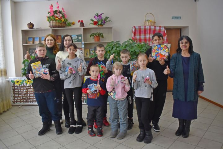 Квест на свежем воздухе: специалисты Центра социального обслуживания «Шафкать» организовали зимнее развлечение для детей в Тукаевском районе