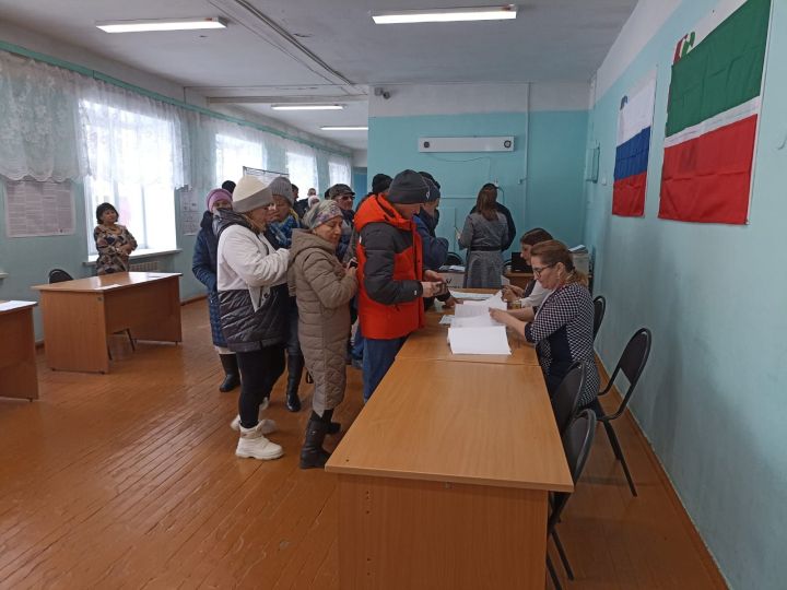 Голосование на выборах президента РФ: безопасность и правопорядок на избирательных участках Тукаевского района