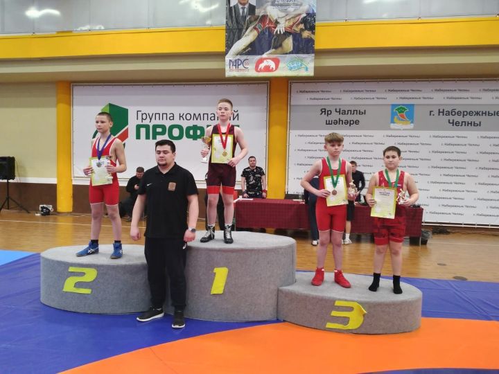 Ренат Бадертдинов занял 3 место в турнире по вольной борьбе в память мастера спорта Охотникова
