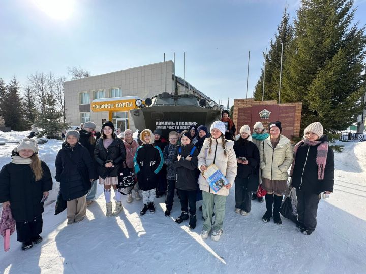 Музей боевой славы «Гиндукуш» провёл экскурсию для Малошильнинской школы