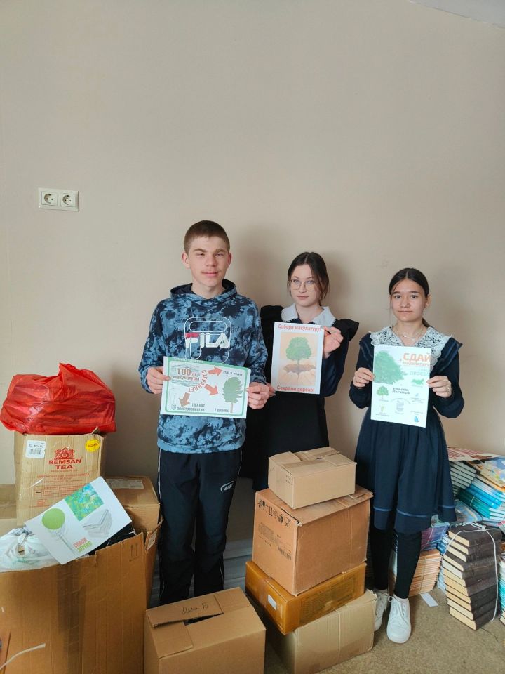 Учащиеся Яна-Булякской школы внесли вклад в сохранение лесов