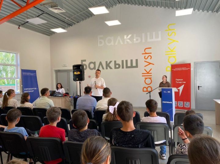 Помощник Раиса Республики Татарстан Тимур Сулейманов посетил лагерь «Балкыш»