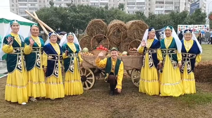 Сабантуй в Тюмени: Тукаевский район принял участие в национальном празднике