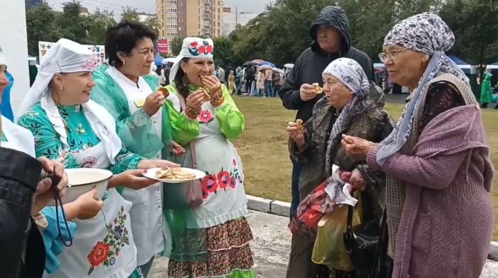 Сабантуй в Тюмени: Тукаевский район принял участие в национальном празднике
