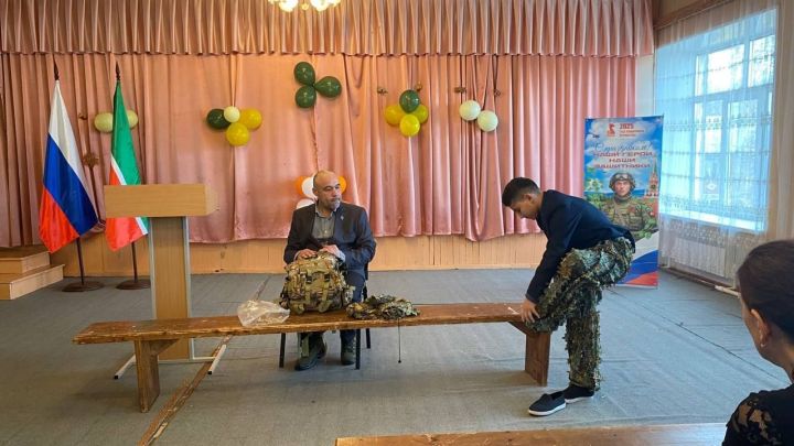 В школе посёлка Новый прошла очень волнительная и запоминающаяся встреча.