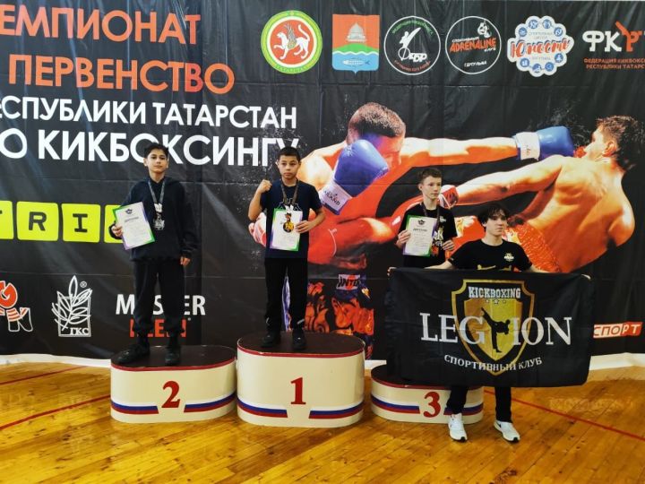 Татарстан Республикасы Беренчелегендә кикбоксчылар җиңү яулады