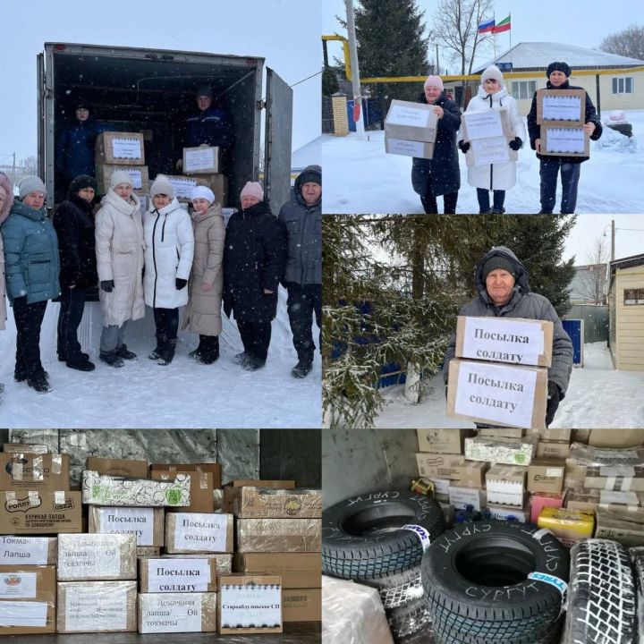 Бойцам были отправлены домашняя лапша, чак-чак и теплая одежда