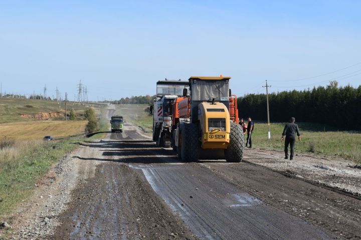 Тукай районында 12 мең кв. метрдан артык юл өслеге яңартылачак