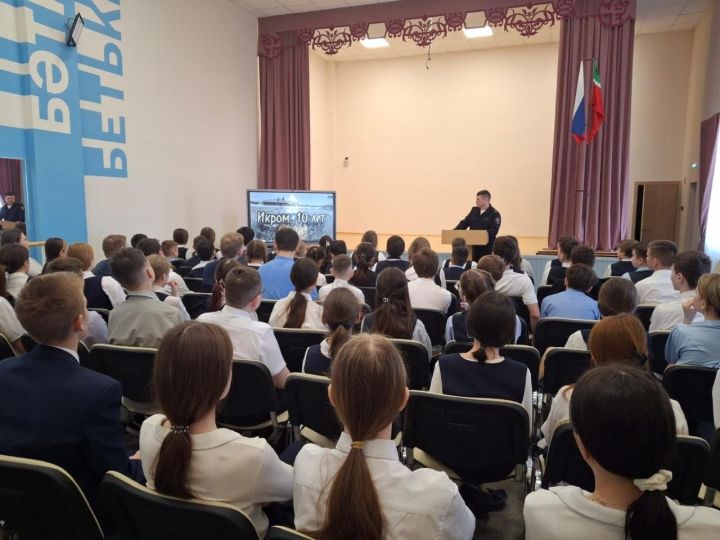 Профилактические беседы о безопасности дорожного движения в Тукаевском районе