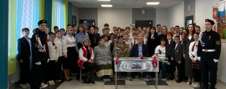 Школа посёлка Круглое Поле присоединилась к всероссийскому проекту «Парта Героя»