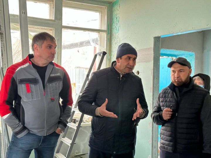 Руководитель Исполнительного комитета Камиль Назмиев проинспектировал ход работ