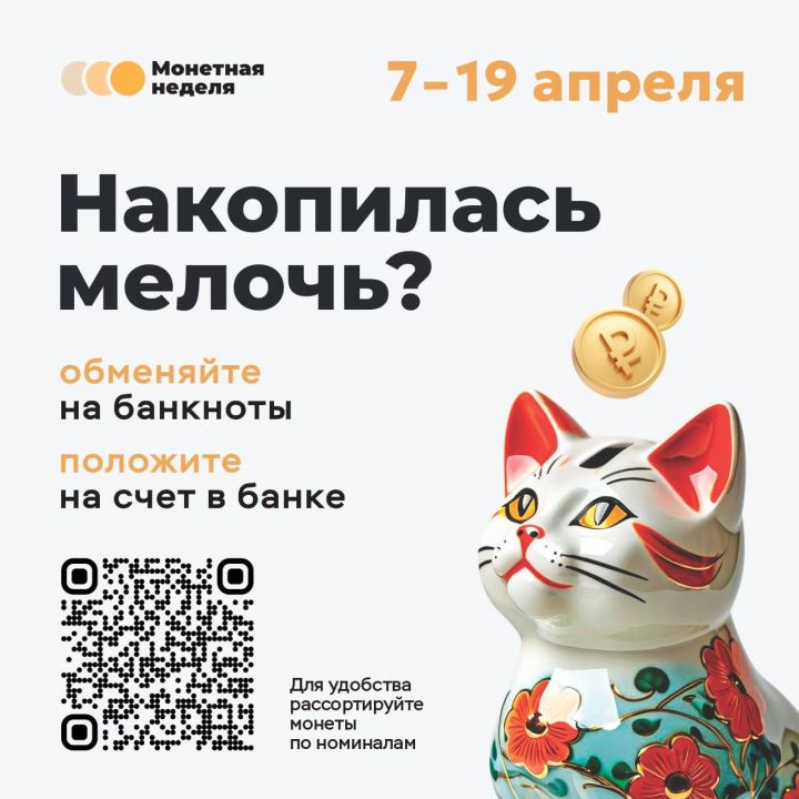 «Монетная неделя» в Татарстане: как разгрузить копилки и помочь экономике?