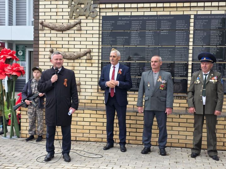 Яңа Бүләк һәм Күктәк-Мирсәет авылларында Бөек Җиңүнең 80 еллыгы уңаеннан тантаналы чара узды